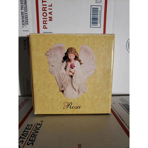 The Charming Angels Collection Boyds Rosa.. Angel of Rememberance #282323 T3#141